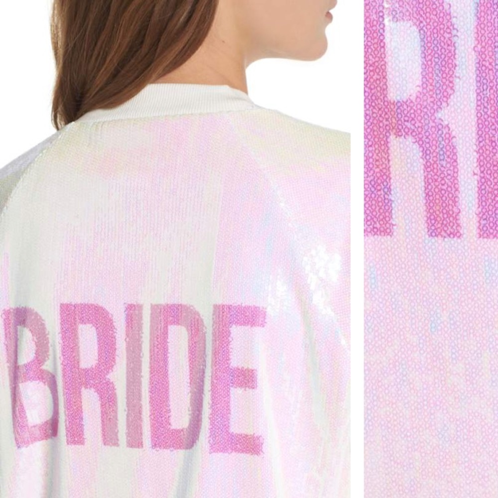 Bride Bomber Jacket NEW